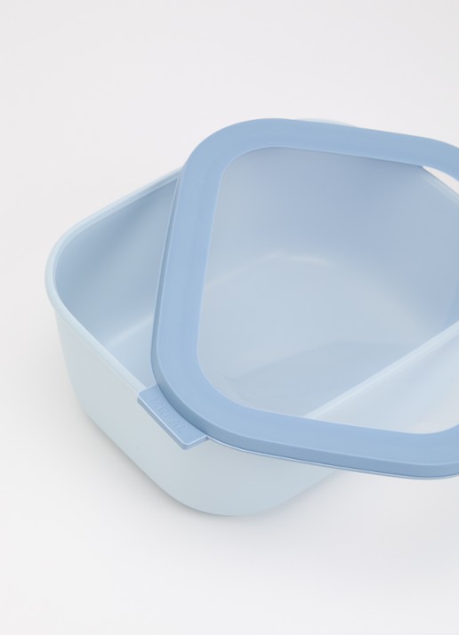 Mepal Cirqula vershouddoos set van 3 - voorkant 2 blauw