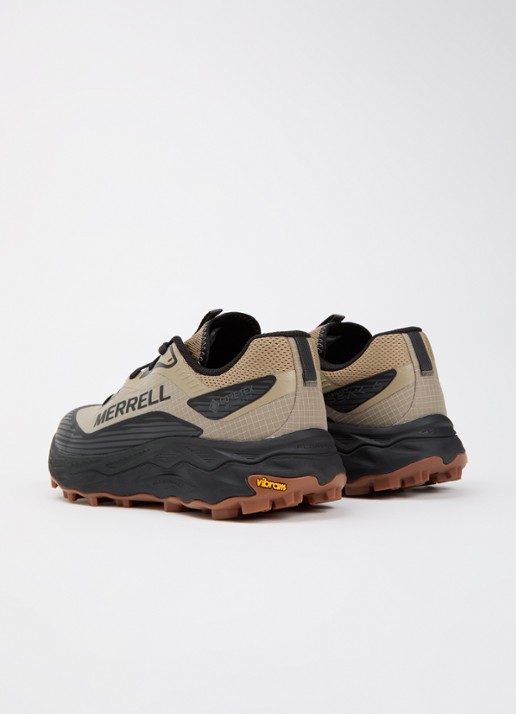 Merrell Agility Peak 6 GTX sneaker met mesh details - achterkant 5 beige