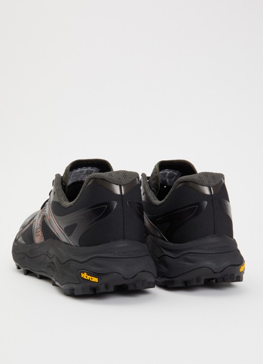 Merrell Agility Peak 6 sneaker van mesh met logo - achterkant 4 zwart