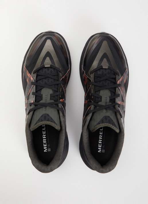 Merrell Agility Peak 6 sneaker van mesh met logo - detail 2 zwart
