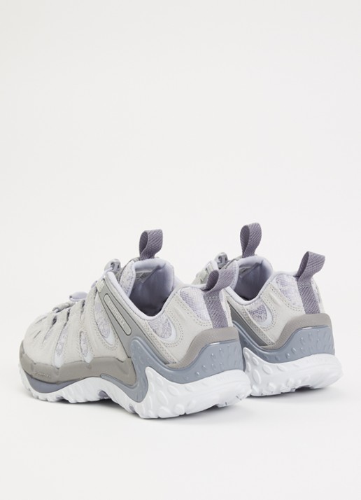 Merrell Cham Redux RMT 1TRL sneaker met suède details  - achterkant 5 grijs
