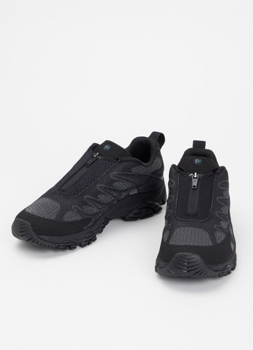 Merrell Moab 3 sneaker met gebreid bovenwerk - detail zwart