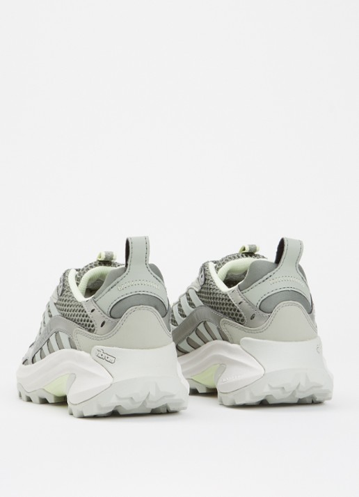 Merrell Moab Speed 2 Vent 2K sneaker van mesh met metallic details - achterkant lindegroen