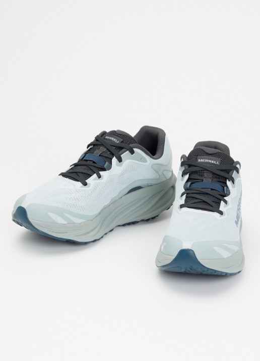 Merrell ProMorph sneaker van mesh - detail 5 staalblauw