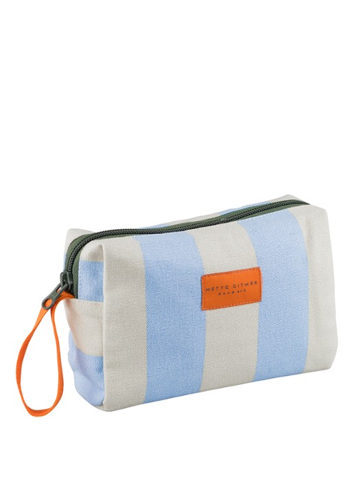 Mette Ditmer Bring-It toilettas met streepprint