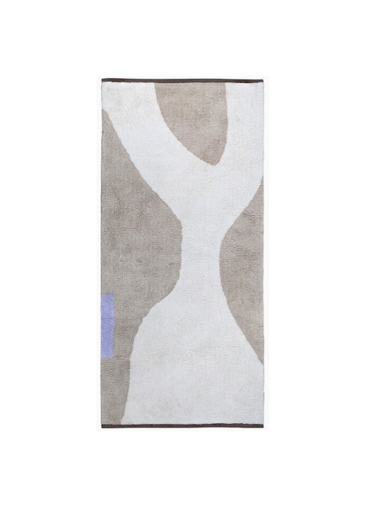 Mette Ditmer Figura vloerkleed 70 x 150 cm - voorkant zand