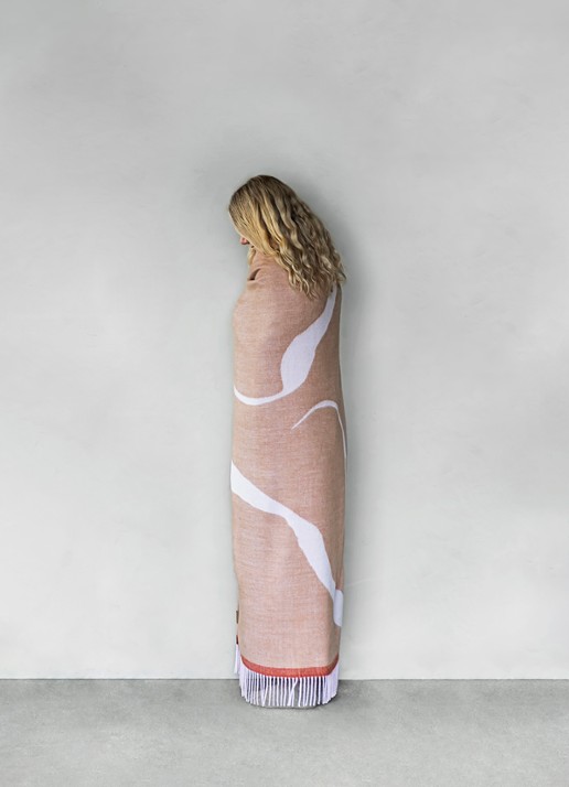 Mette Ditmer Gallery plaid170 x 125 cm - detail 7 lichtbruin