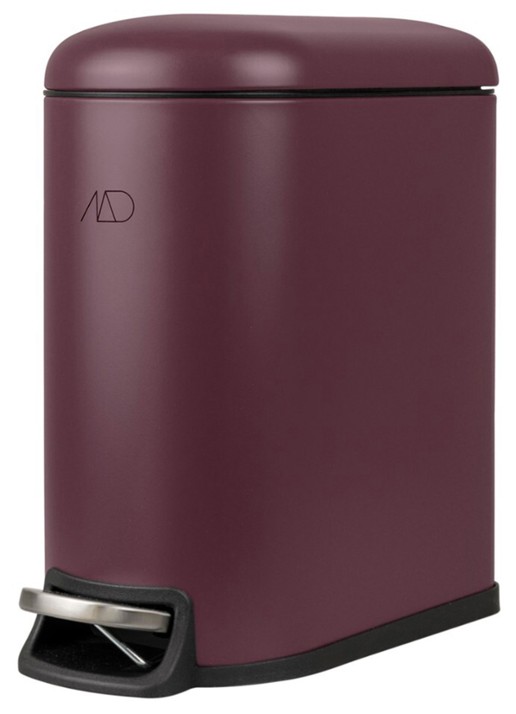 Mette Ditmer Mini-Walther pedaalemmer 5 liter - voorkant bordeauxrood