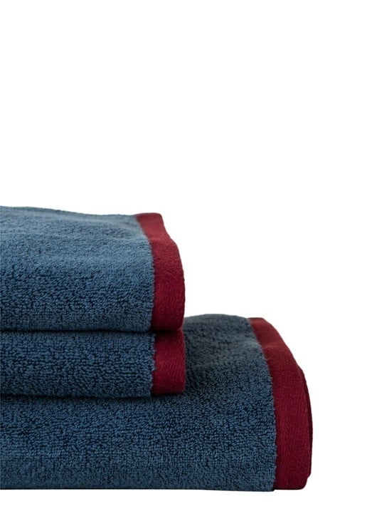 Mette Ditmer Soft badhanddoek - 90 x 50 cm - achterkant 4 donkerblauw