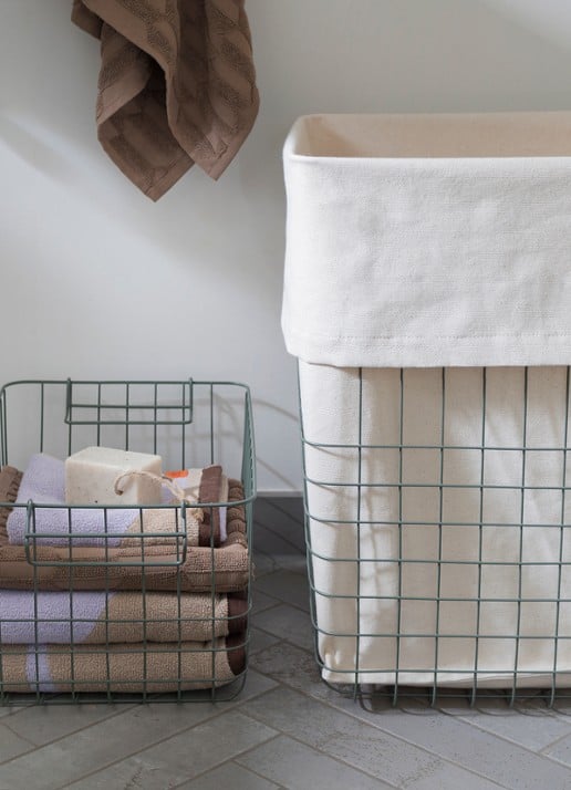 Mette Ditmer Store-it mand 40 x 32 x 50 cm - achterkant groen