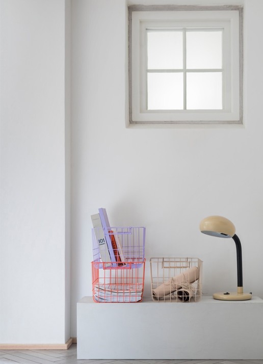 Mette Ditmer Store-It opbergmand 37 x 26 cm - detail 3 zand