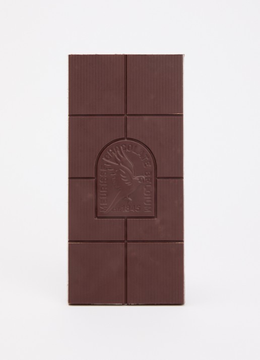 Meurisse Caramel and Almonds pure chocoladereep 100 gram - voorkant 3 undefined