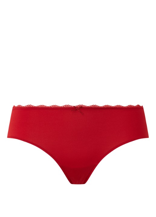 Mey Amorous slip met kant - voorkant 3 steenrood