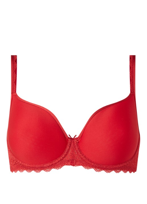 Mey Amorous voorgevormde spacer bh met kant - voorkant 3 steenrood