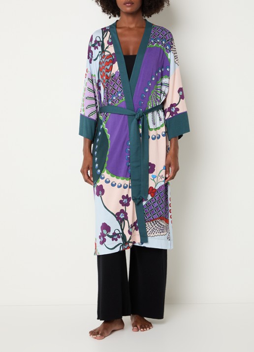 Mey Kimono met print