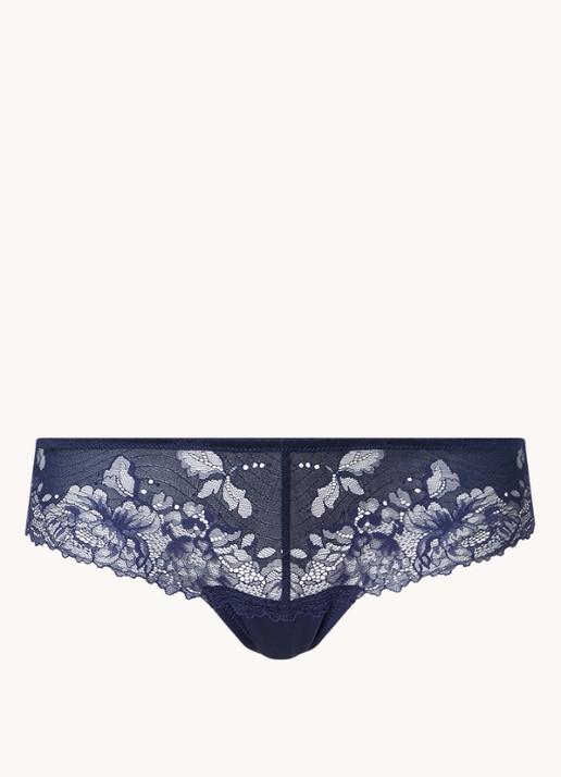 Mey Luxurious hipster van kant  - voorkant 4 donkerblauw