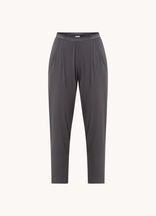 Mey Pyjamabroek met steekzakken - voorkant 2 middengrijs