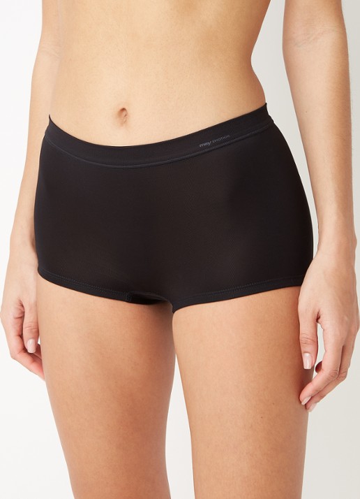 Mey Shorty met hoge taille - detail 4 zwart