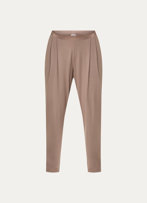 Mey Straight fit pyjamabroek - voorkant 3 taupe