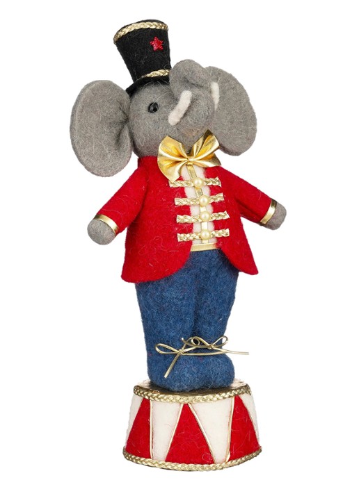 Mica Decorations Circus olifant ornament 31 cm