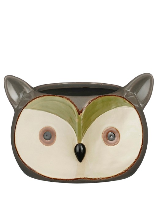 Mica Decorations Uil pot 16,5 cm