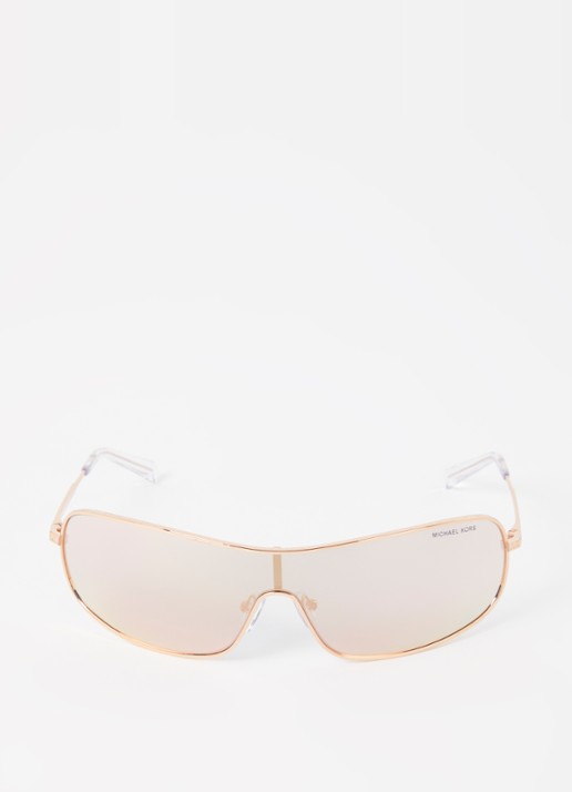 Michael Kors Aix zonnebril MK1139 - detail roségoud