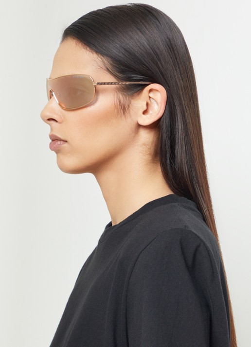 Michael Kors Aix zonnebril MK1139 - voorkant 5 roségoud
