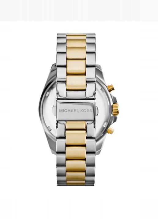 Michael Kors Bradshaw horloge MK5976 - voorkant 3 goud