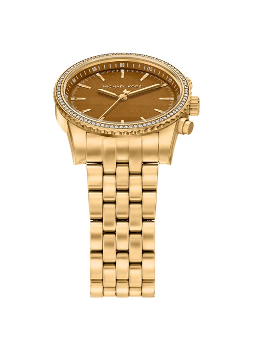 Michael Kors Bryant horloge MK7581 - detail 4 goud
