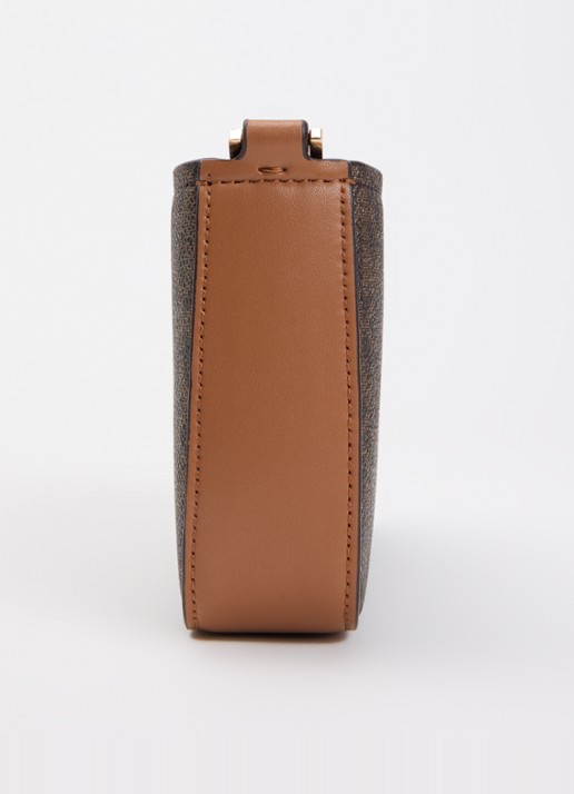 Michael Kors Bryant schoudertas met logoprint en afneembare schouderriem - detail 6 bruin