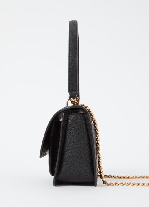 Michael Kors Claire Large crossbodytas van leer - detail 5 zwart
