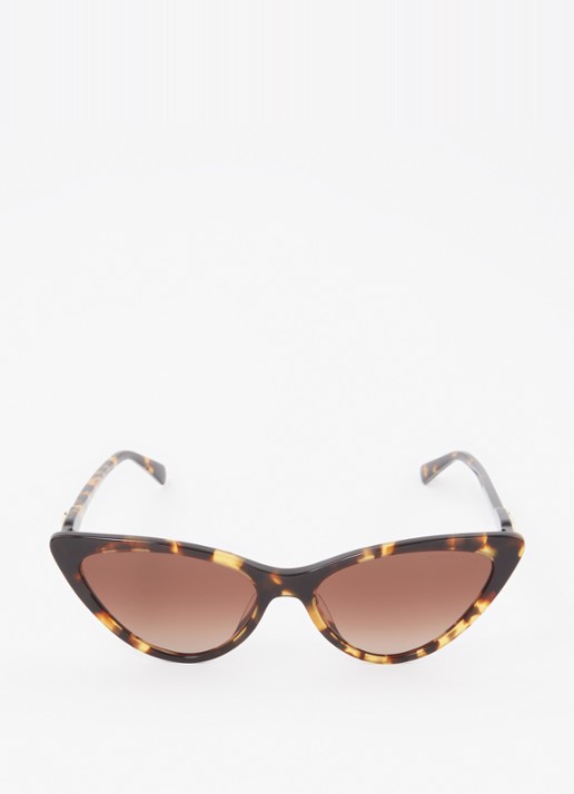 Michael Kors Harbour Island zonnebril MK2195U - detail donkerbruin