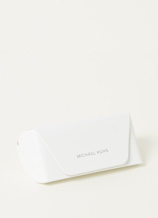 Michael Kors Harbour Island zonnebril MK2195U - detail 2 donkerbruin