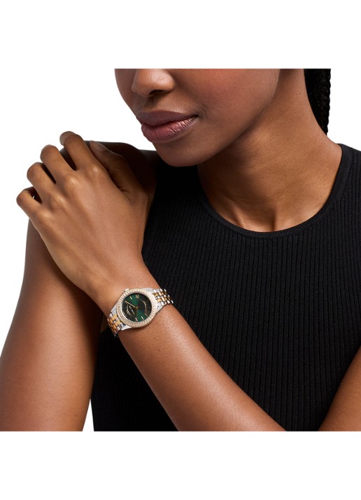 Michael Kors Harlowe horloge MK7654 - detail 3 zilver