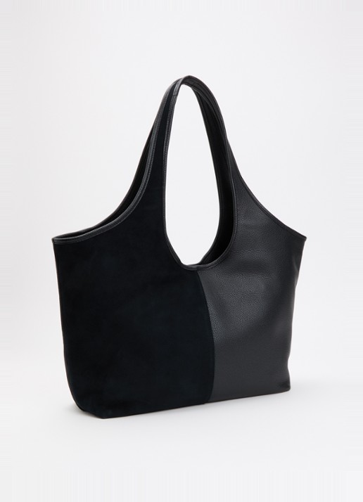 Michael Kors Henly Large shopper met logo - achterkant 5 zwart