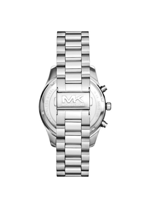Michael Kors Lexington horloge en pasjeshouder set van 2 MK1091SET - detail zilver