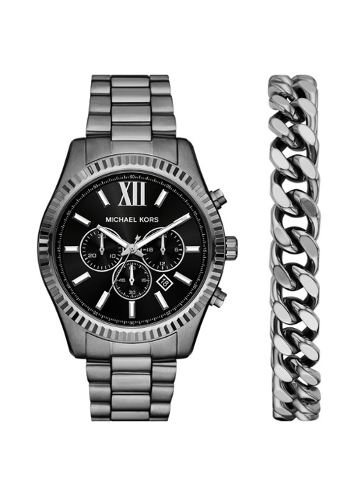 Michael Kors Lexington horloge met armband in set van 2 MK9217SET
