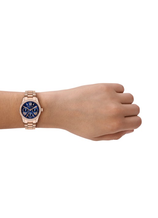Michael Kors Lexington horloge MK4926 - detail 3 roségoud