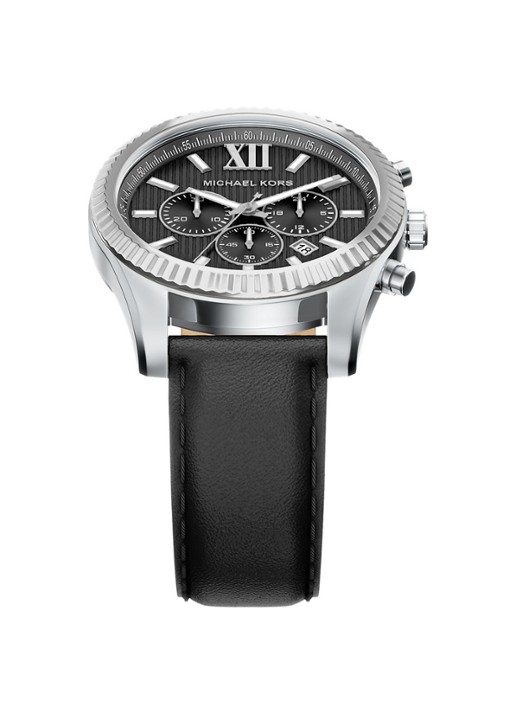 Michael Kors Lexington horloge MK9256 - detail 3 zilver