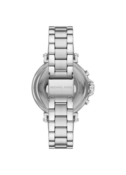 Michael Kors Maren horloge MK7495 - detail zilver