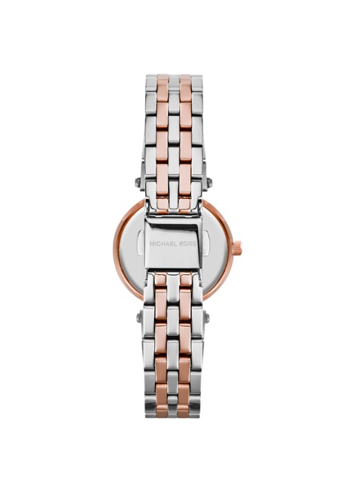 Michael Kors Mini Darci horloge MK3298 - voorkant 2 roségoud