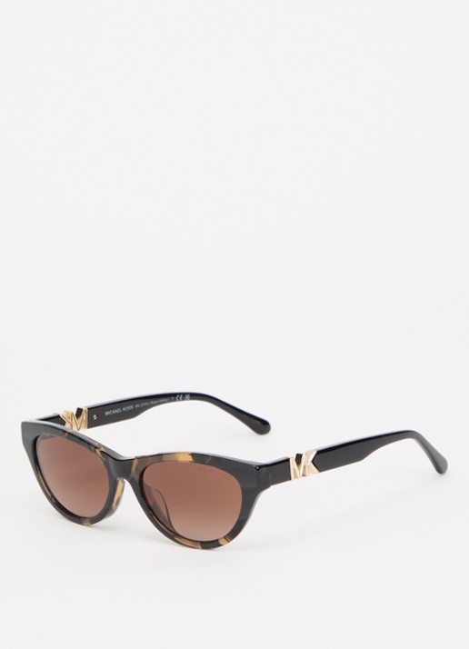 Michael Kors Napa Valley zonnebril MK2293U - voorkant zwart