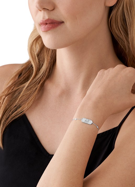 Michael Kors Premium armband van zilver MKC1730CZ040 - detail 2 zilver