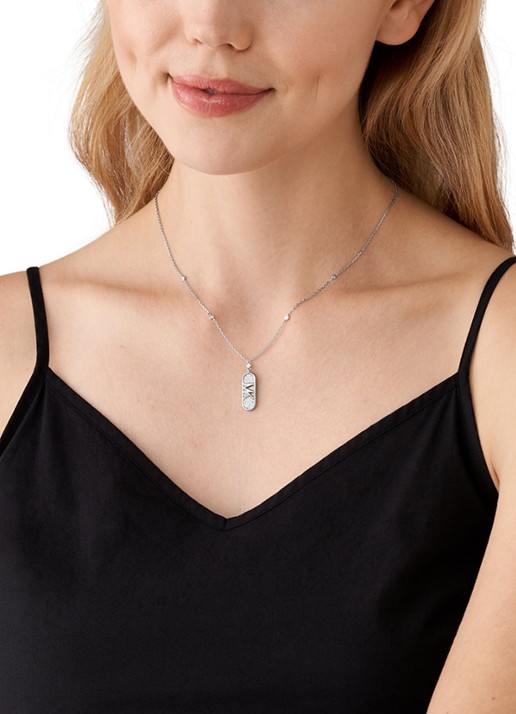 Michael Kors Premium ketting van zilver MKC1729CZ040 - detail 2 zilver