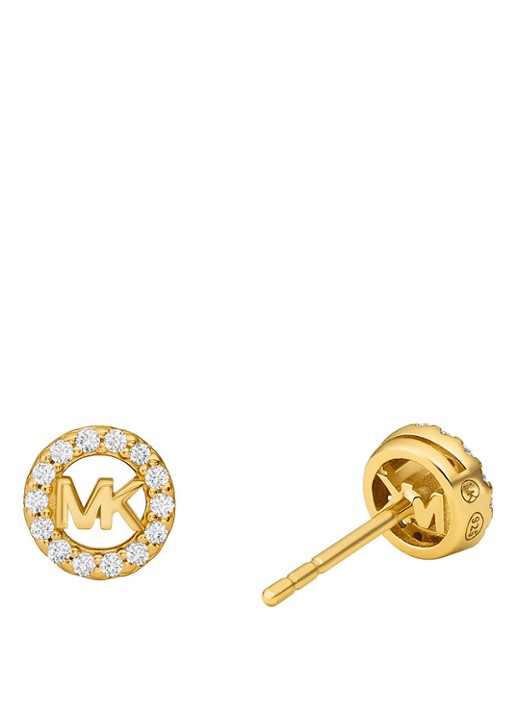 Michael Kors Premium oorknopjes verguld MKC1727CZ710 - detail 2 goud