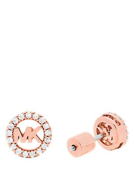 Michael Kors Premium oorknopjes verguld MKJ8700791 - detail 2 roségoud