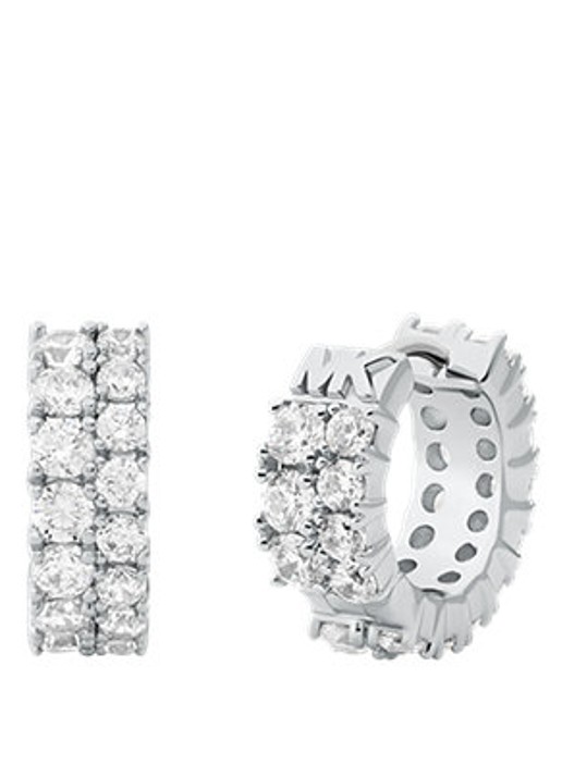 Michael Kors Premium oorringen MKJ8518040 - detail zilver