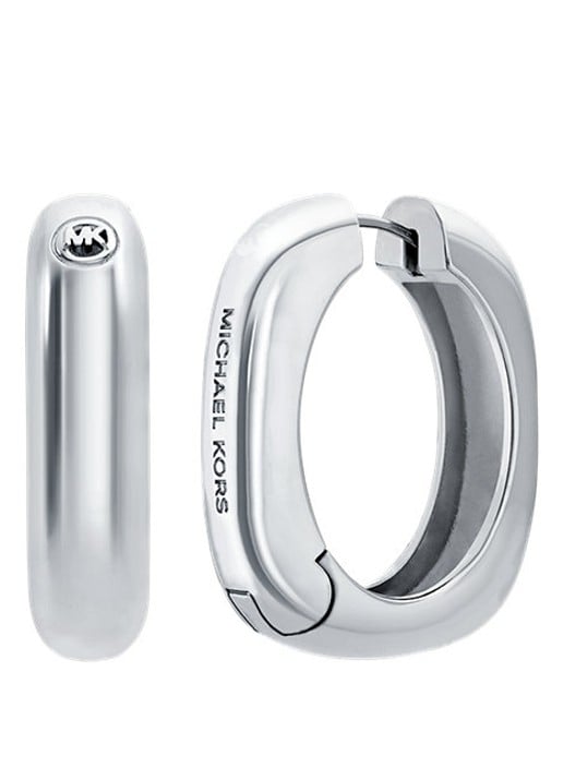 Michael Kors Premium oorringen MKJ8603040 - detail zilver