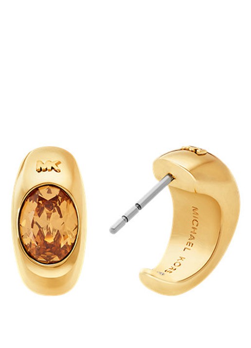 Michael Kors Premium oorringen verguld MKJ8479710 - detail 3 goud
