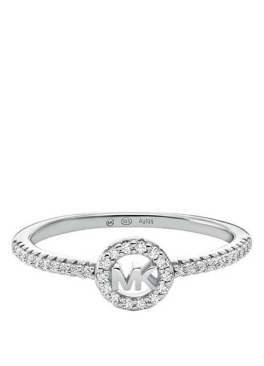 Michael Kors Premium ring van zilver MKC1829040 - detail zilver